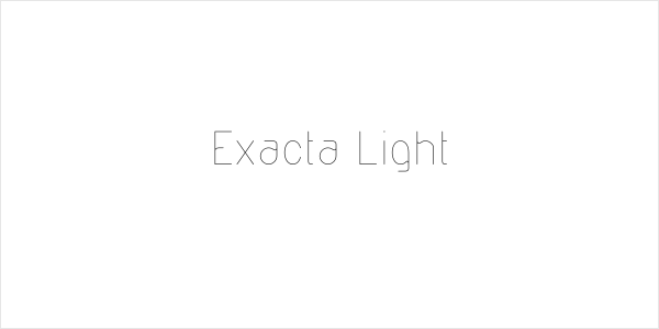 Exacta Light Logo