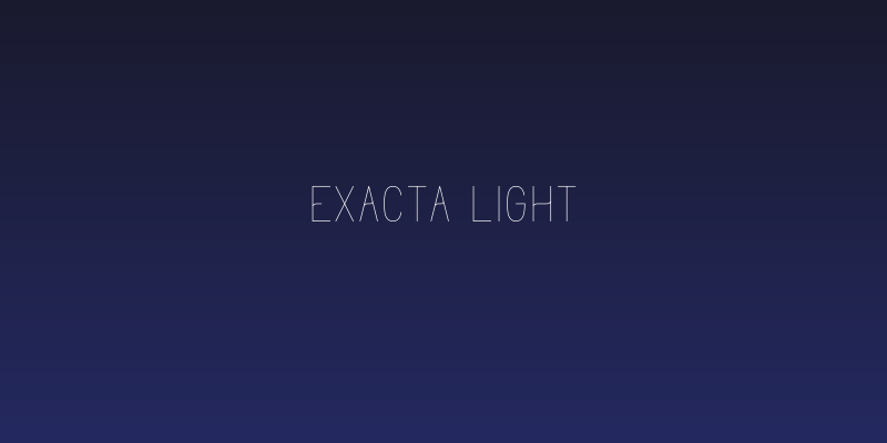 Exacta Light Social Header