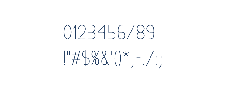 Exacta Medium Other Characters