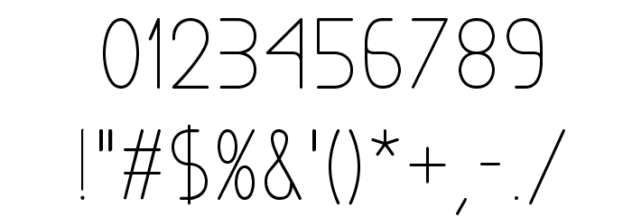 Exacta Medium Font OTHER CHARS