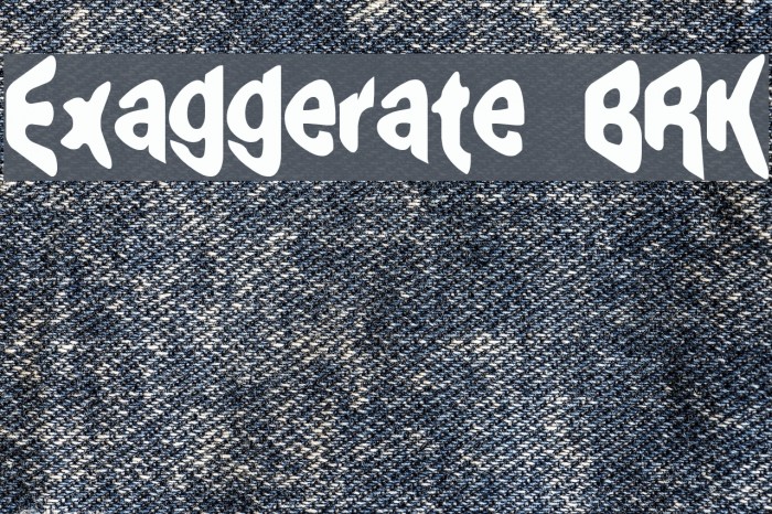 Exaggerate [BRK] Example 3