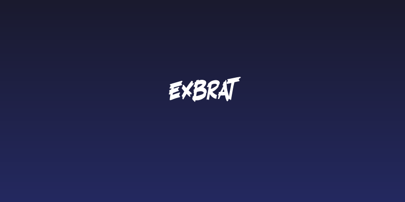 Exbrat Social Header
