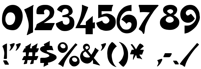 Excalibur Logotype Normal Font OTHER CHARS