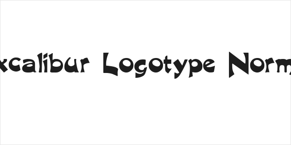 Excalibur Logotype Normal Logo