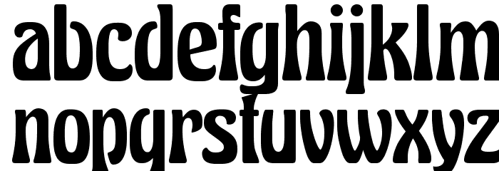 Excalibur Nouveau Medium Font LOWERCASE