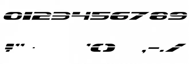 Excelerate Font OTHER CHARS