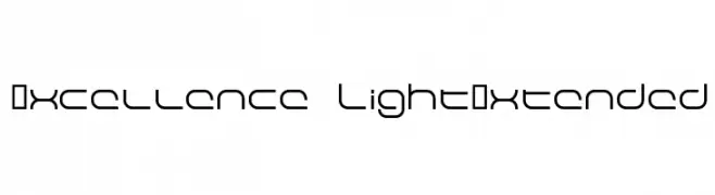 Excellence LightExtended  Descarca Fonturi Gratis