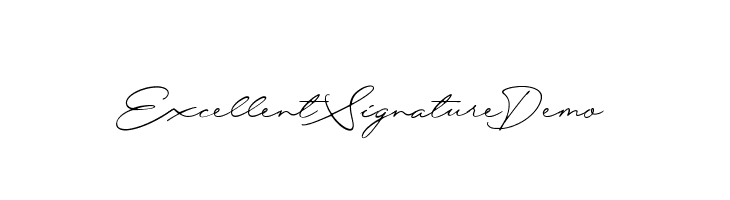 ExcellentSignatureDemo Font