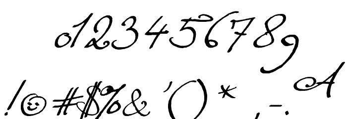 Excellentia in excelsis Font OTHER CHARS