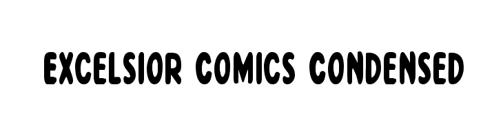 Excelsior Comics Condensed Font