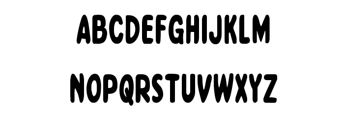 Excelsior Comics Condensed Font LOWERCASE