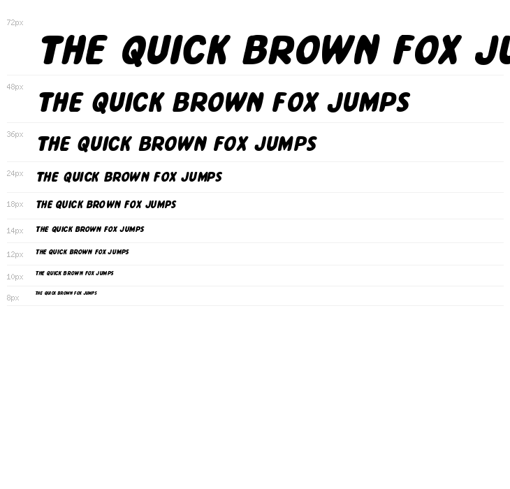 Excelsior Comics Expanded Italic Waterfall