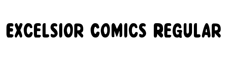 Excelsior Comics Regular Font