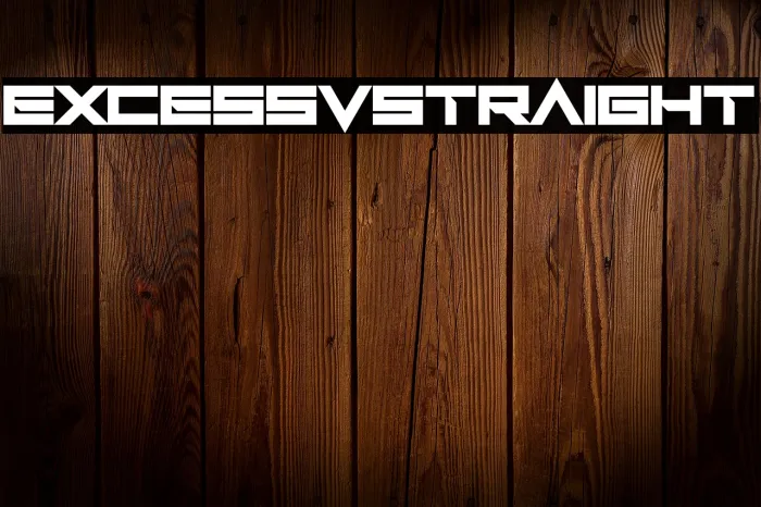 Excess V Straight Example 1