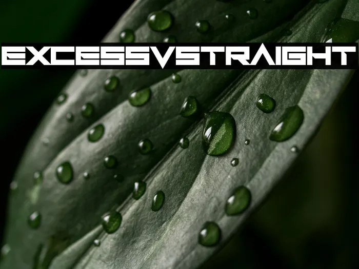 Excess V Straight Example 2