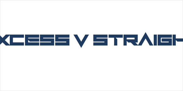 Excess V Straight Logo