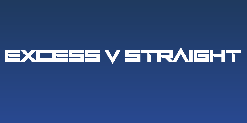 Excess V Straight Social Header