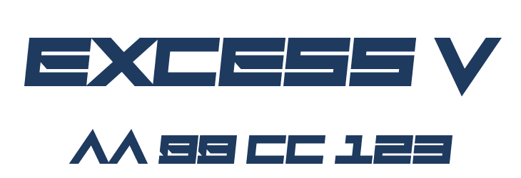 Excess V Font Preview