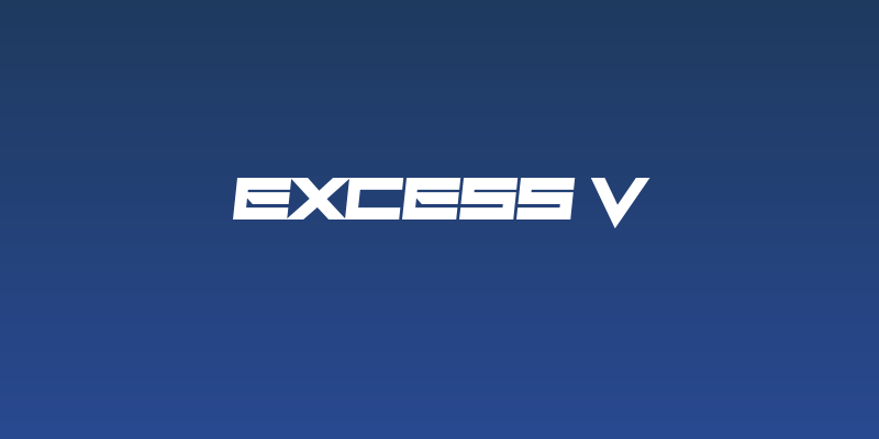 Excess V Social Header