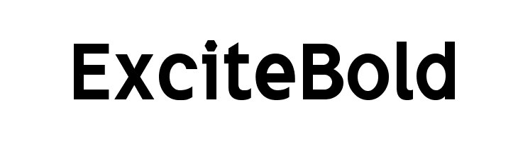 ExciteBold Font