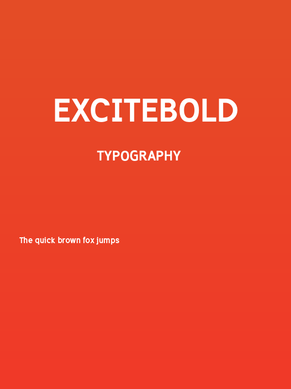 ExciteBold Poster