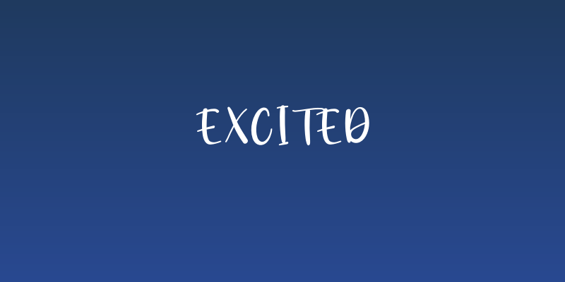 Excited Social Header