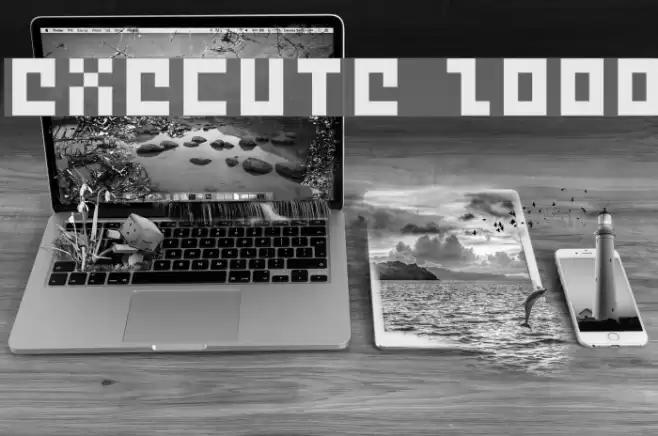Execute 2000 Font examples