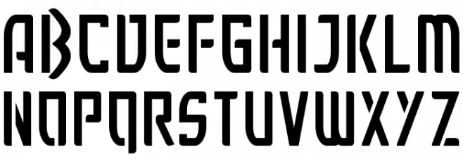 Executionist Font UPPERCASE