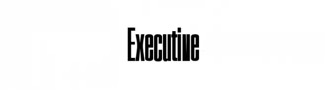 Executive  les polices de caractères gratuit tlcharger