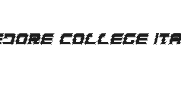 Exedore College Italic Logo