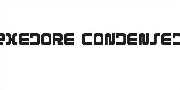 Exedore Condensed Logo