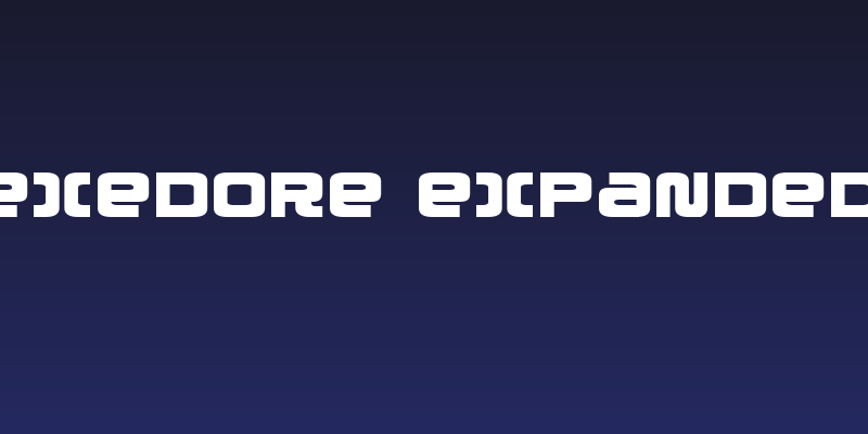 Exedore Expanded Social Header