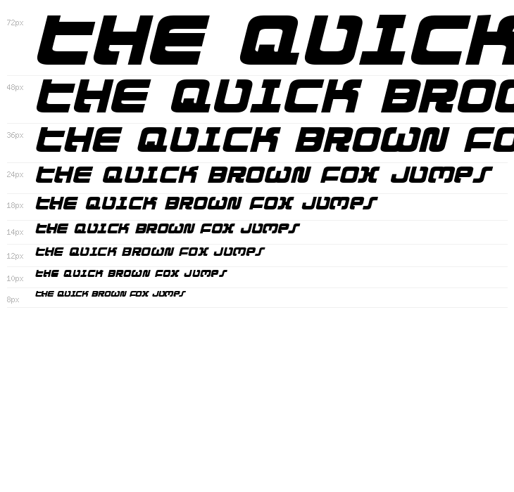 Exedore Italic Waterfall