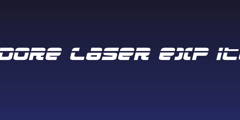 Exedore Laser Exp Italic Social Header