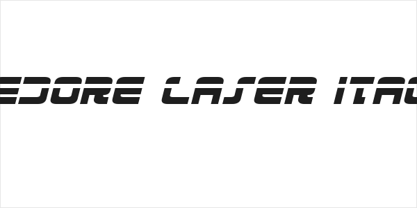 Exedore Laser Italic Logo