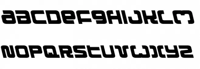 Exedore Leftalic Font Litere mari