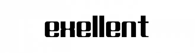 Exellent  Frei Schriftart Herunterladen