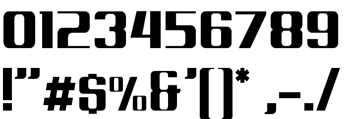 Exellent Font OTHER CHARS