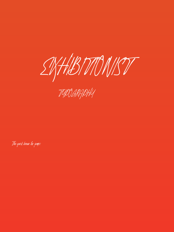 Exhibitionist Poster