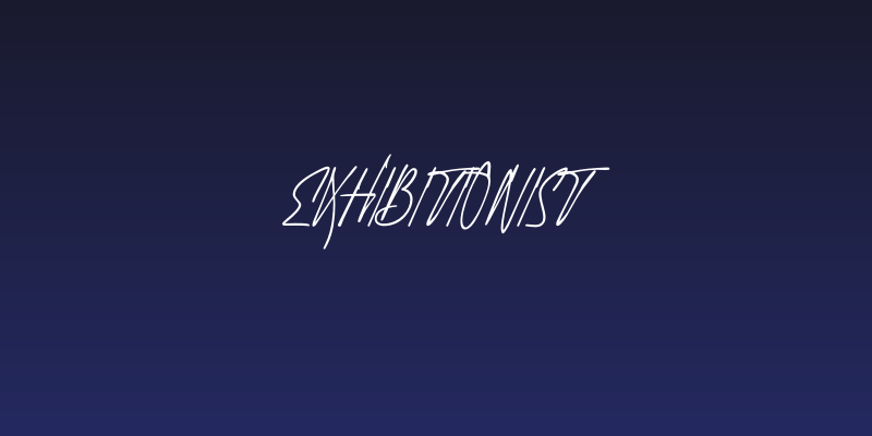 Exhibitionist Social Header