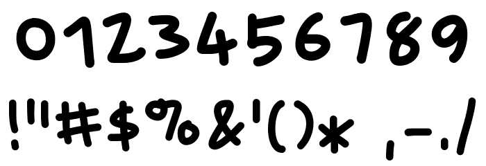 Exin Font OTHER CHARS