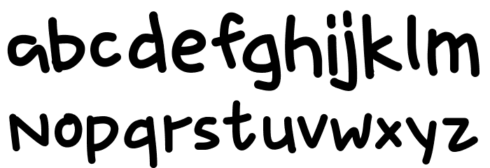 Exin Font LOWERCASE