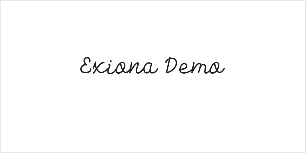 Exiona Demo Logo