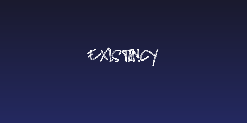 Existancy Social Header
