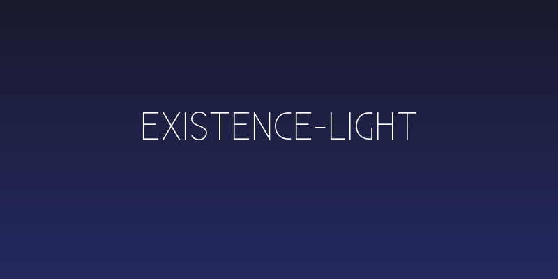 Existence-Light Social Header