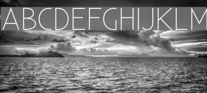 Existence-Light Font examples