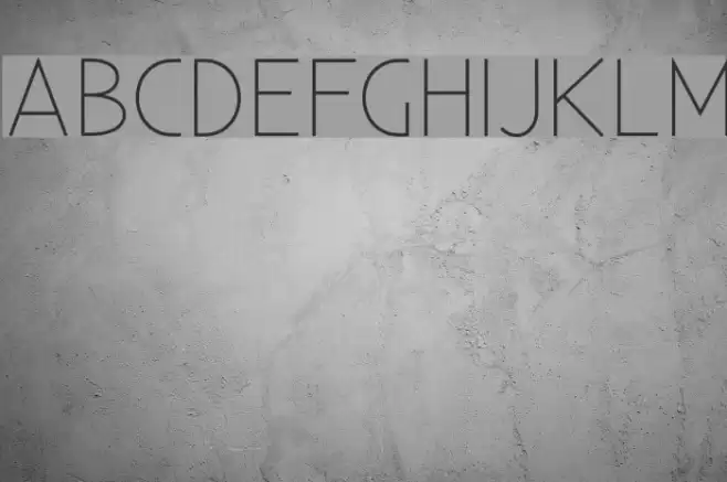 Existence-Light Font examples