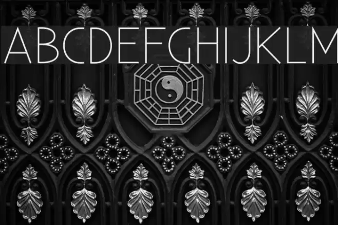 Existence-Light Font examples