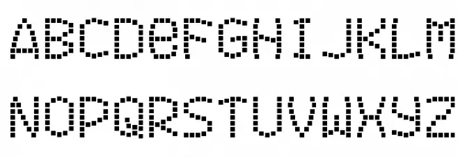 Exit font [for a film] Fuentes MINÚSCULAS
