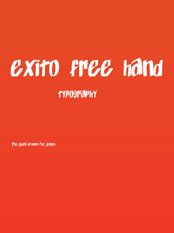 Exito_Free_Hand Poster